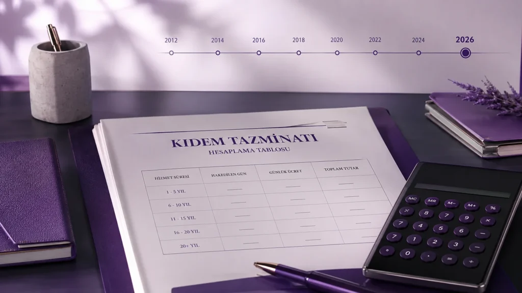 Kıdem Tazminatı Tavanı ve Tablosu 2012-2026